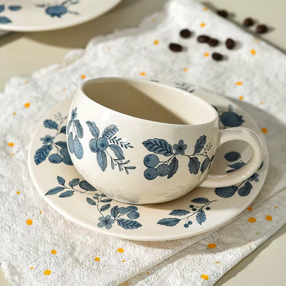 Vintage Style High Quality Cup & Saucer | Set of 2 | ARIKA