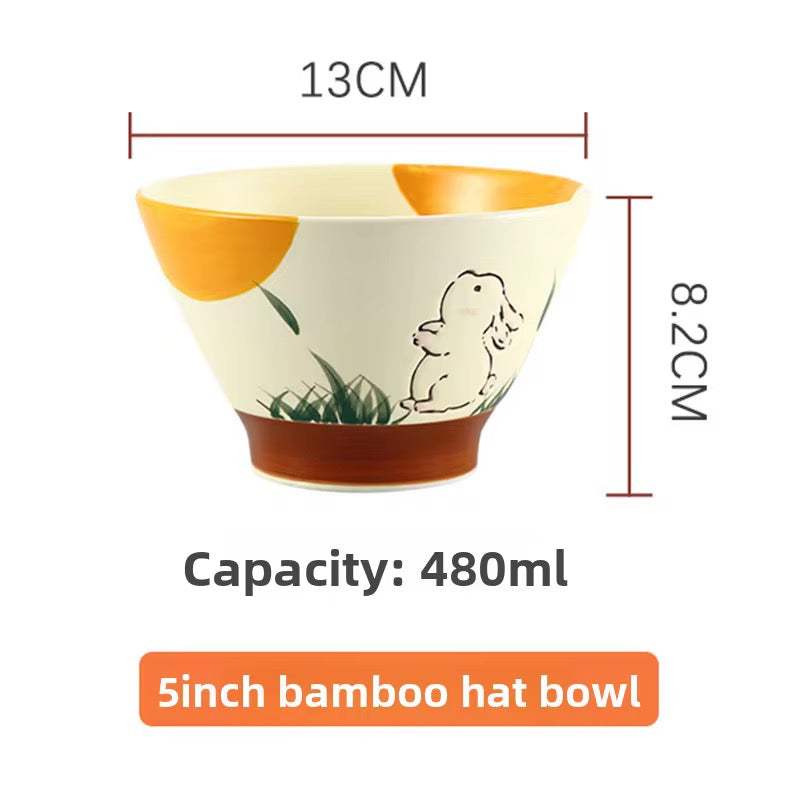 Japanese Style Ceramic Mug 480ml | Minimalist Tea & Coffee Cup