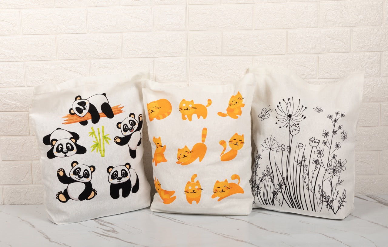 Panda Tote Bag
