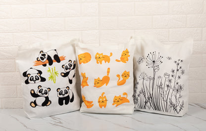 Panda Tote Bag
